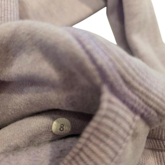 Lululemon Scuba HOODIE full Zip Light Purple - Picture 6 of 6